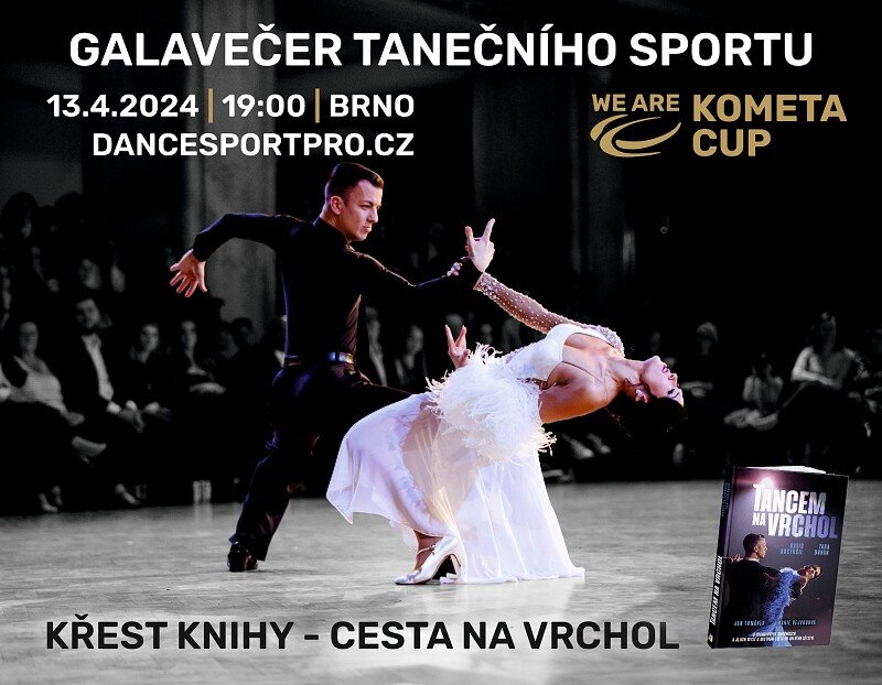 KOMETA CUP 2024 Galavečer tanečbího sportu banner v1_2