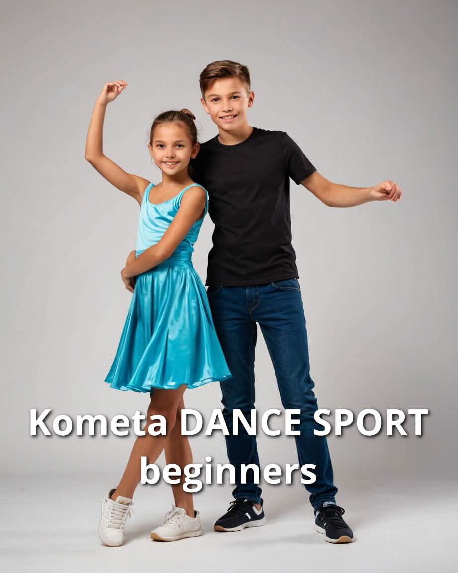 Kometa dance sport Sportovní tanec začátečníci