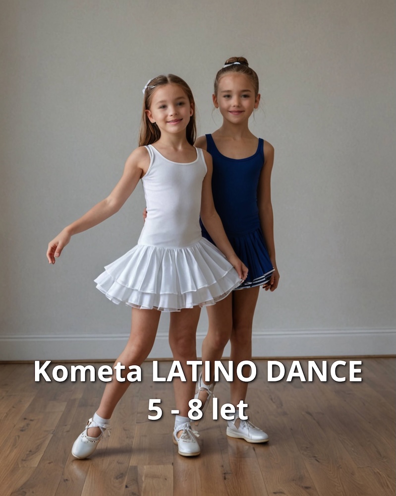 Kometa latino dance 5- 8 let Latino show pro holky