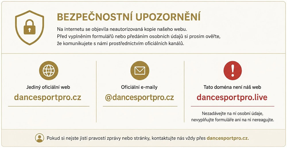 Bezpečnostní upozornění 